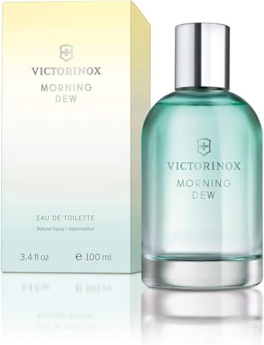 Victorinox Swiss Army Steel Eau de Toilette für Frauen, Parfüm mit Zitrone, Bergamotte und Mandarine, Aquatisch und holziger Duft, 100 ml