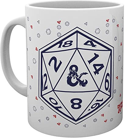 GB eye Donjons & Dragons D20 Mug