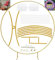 PILIN Riesiges rundes Goldmetall-Ballonbogen-Kit Abnehmbar Leicht zu tragen und wiederverwendbar Beste Dekoration for Party-Events(1.8M GOLD)