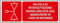 CARTELLO SEGNALETICO UNI - valvola intercettazione gas - Con Adesivo in Vinile e Pannello in Forex (Adesivo)