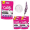 Calitti - Silikat Katzenstreu | Premium Crystals Silikatstreu | Antibakteriell Katzensand mit frischem Lavendelduft | 4-er Set 4 x 3,8 L = 15 L