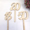 Tortenstecker mit Namen, Cake Topper, Kuchenstecker, Natur, Laser Cut, Nummer Personalisiert mit Namen