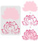 FINGERINSPIRE Mehrlagige Lotus-Schablone 29,7x21cm Kunststoff-Lotusblumen-Zeichnung Malschablonen Lotusblüten-Schablonen Blumenmuster Wiederverwendbare Schablonen zum Malen auf Holz Wand und Fliesen