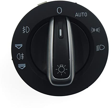 Gkhowiu Faro Interruttore di Controllo per Audi A3 RS6 Q7 2008-2011 4FD941531A 4F1941531E Auto Luce Interruttore 1 PZ