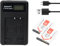 LOTUS POWER Batteries NPBG1 NP-BG1 1400mAh et Chargeur, Chargeur LCD et Batterie NPFG1 NP FG1 pour Sony DSC-N1 / DSC-T100 / DSC-HX30V / DSC-HX9V / DSC-WX10 (1 Chargeur et 2 Batteries)
