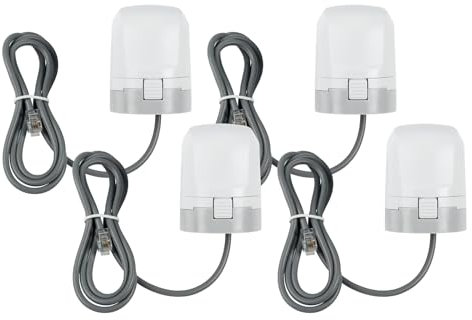 Homematic IP Smart Home 4er-Set Stellantrieb - motorisch, HmIP-VDMOT