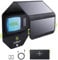 Callsun Panel solar portátil de 28 W con batería de 10000 mAh, panel solar de mochilero para camping, senderismo, cargador solar plegable USB-A y compatibilidad tipo C con iPhone, iPad, Samsung Galaxy