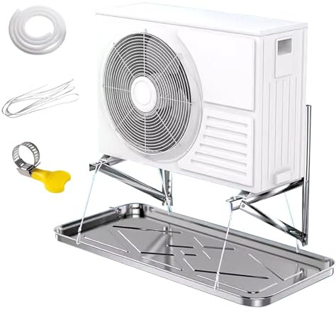 Edelstahl-Abtropfschale FüR Klimaanlagen, Kondensat-Ablaufwanne, Wasserauffangschale FüR Klimaanlagen-Einheit, Abtropfschale FüR Klimaanlagen, Kein Leck, Hvac-Ablaufwanne ( Color : 5P 100cm/39in , Siz