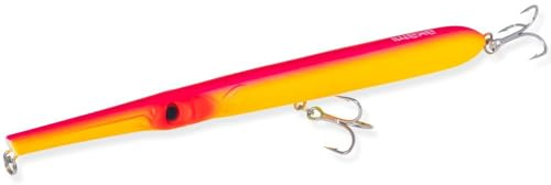Akami Skipper 220 – Needle Floating 22 cm 35 g per Serra, Leccia, Barracuda,Spigole | Armatura Passante Inox e Ancorette BKK Anti Rust | Azione WTD e Splashing