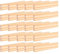 Katyjun 20 Stück Holzklötze Zum Basteln, 106x21x7mm Bastelholz Klötzchen, Easy Sticks