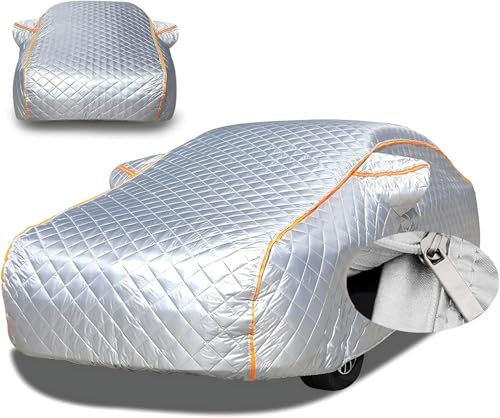 Autoabdeckung Winter für Audi TT 8S, Hagelsichere Autoabdeckung, Auto Abdeckplane, Verdickung Hageldecke Für Auto Outdoor Wasserdicht, Schneesicher