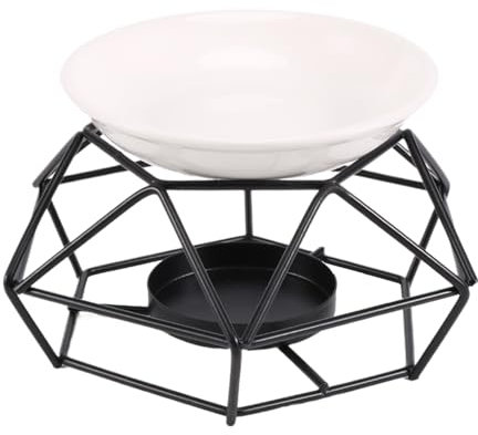 Orolotay Zarte Romantische Keramik Teelicht Kerzen Halter ÖL Aroma Diffusor Ofen Dekoration Stilvolles Design