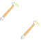 Lurrose Lot De 2 Rouleaux De Colle Pour Papier Peint Outil De Construction Rouleau À Joint Rouleau À Papier Peint Rouleau À Joint Portable Rouleau À Papier Peint Pour Joints Outil