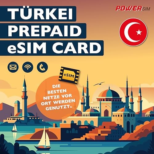 Türkei SIM Karte (eSIM 50 GB)