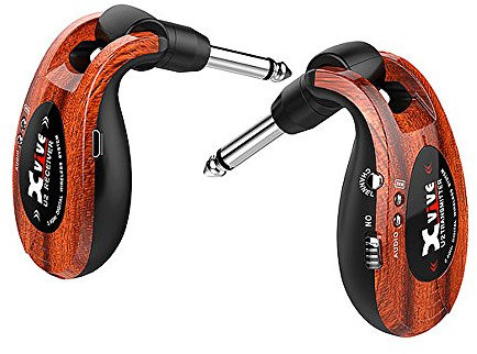 X-Vive U2 - Sistema inalámbrico para guitarra, color madera