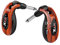 Xvive U2 - Sistema Wireless per Chitarra, Basso e altri strumenti, ricaricabile 2.4GHz, Trasmettitore/Ricevitore digitale, colore: Redwood
