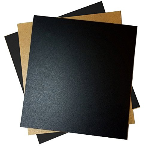 WORBLA 3 Pack Combo - 2 Black 1 Classic - 8x8 Inch Per Sheet - Cosplay Worblas Finest Art Thermoplastic + Worbla Black