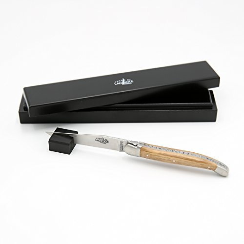 Forge De Laguiole Taschenmesser handgeschmiedet 1212F IN OL Olive Klinge 12 cm 2 Mitre