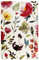 Wecon Home Walkman I Moderner Kurzflor Teppich - Läufer für Wohnzimmer, Flur, Schlafzimmer I Summer Breeze I WH-22431-060 I Weiß Multicolor I (120 x 170 cm)