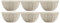 CREAFLOR HOME 6er Set Müslischalen MYNTE Latte für 300ml Creme beige D. 13cm Ib Laursen