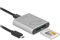 Delock USB Type-C™ Card Reader im Aluminium Gehäuse für CFexpress Speicherkarten