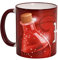 Elbenwald Tasse Health Potion Rundumddruck für Gaming Fans Keramik 320 ml rot