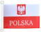 AZ FLAG Bandiera Navale Polonia Con Aquila Alternativo 45x30cm - Bandiera Maritima Polacca Con Stemma 30 x 45 cm speciale Nautismo, Padiglione Nautico
