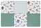 Tinéo - Krabbeldecke – großer Spielteppich für Babys – Motorikmatte – Bodenmatte für Babys – multifunktional 5-in-1 – 120 x 180 cm (Jungle Buddies)