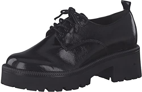 Tamaris Low Shoes 1-1-23744-29 Talla 36,Color Black Patent, Mocasines Mujer, 38 EU
