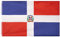 MUWO Bandera de la República Dominicana, 90 x 150 cm