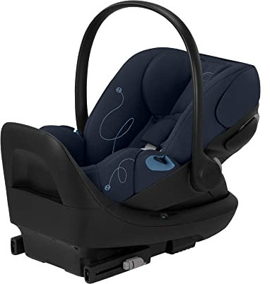 Cybex Cloud G Comfort Extend Infant Car Seat with Anti-Rebound Base, Linear Side Impact Protection, Latch Install, Ergonomic Full Recline, Extended Leg Rest, Ocean Blue