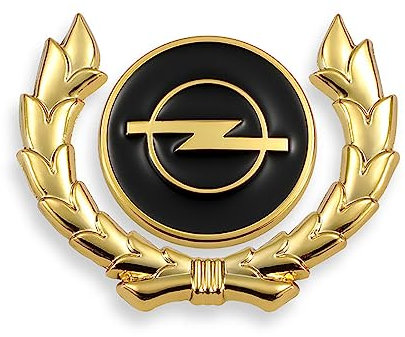 NURCIX Auto Metall 3D Emblem, Für OPEL Kofferraum Logo Buchstabe Aufkleber modifiziertes Abzeichen Sticker Styling Zubehör
