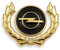 NURCIX Auto Metall 3D Emblem, Für OPEL Kofferraum Logo Buchstabe Aufkleber modifiziertes Abzeichen Sticker Styling Zubehör