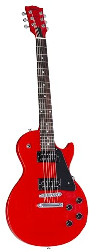 Les Paul Modern Lite Cardinal Red Satin - Single Cut E-Gitarre
