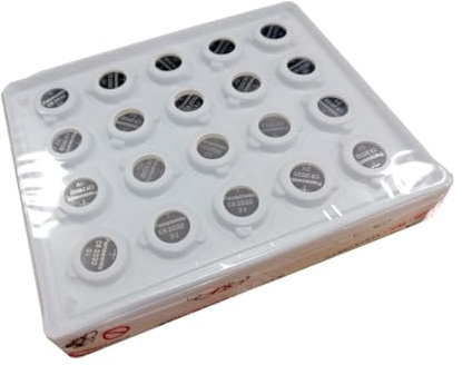 Panasonic CR2032 Lithium Coin Batteries - Pack of 20 Industrial Trade Pack