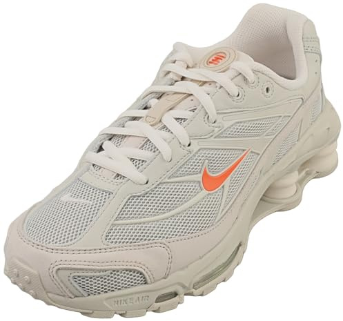 Nike Men's Shox Ride 2 Sneaker, Light Bone Turf Orange Phantom, 5.5 UK