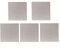 Foglio di mica per forno a microonde, 11 x 11 cm, soluzione isolante per uso domestico (5 pezzi)