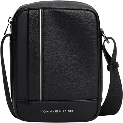 Tommy Hilfiger Herren Crossbody Bag Tasche Central Mini Reporter mit Reißverschluss