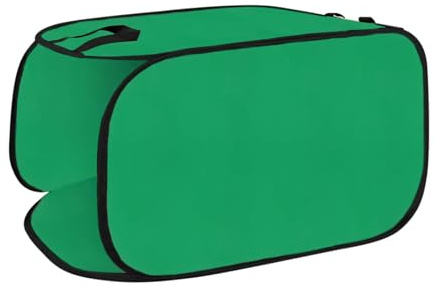 Qkbuza Rasensäcke für Blätter, große Blätter Pickup für Hofsack, wiederverwendbarer Gartenmüllbeutel, faltbarer Rasenmüllpflücker, Lader für Pool
