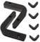 MOBUTOFU 6pcs Barbell Stand Hook Cable Row Attachment Exercise Machine Attachments Wall Mount Barbell Mounted Hook for Gym Barbell Hanger Barbell Holder Wall Mount Dumbbell Pad