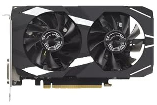 Placa Madre Tarjeta gráfica Fit For ASUS Dual RTX3050-O6G 6 GB GDDR6 GeForce RTX 3050 HDMI2.1 DVI-D DisplayPort 1.4a