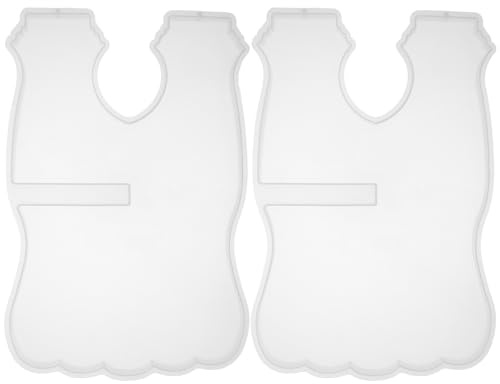 VICASKY Moule en Silicone Blanc pour Lecture et Musique, 2 Pièces, Multi-Usage, pour Coulée en Résine Époxy, pour Présents et Salles de Classe Musicales