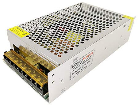 JOYLIT 24V 10A 240W Schaltnetzteil, AC 110V / 220V auf DC 24 Volt Konverter Transformator 10Amp Netzteil für LED Streifen Licht, Elektronische Geräte