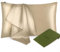 LILYSILK 25 Momme Seide Kopfkissenbezug Kissenbezug Kissenhülle Seidenkissenbezug mit Hotelverschluss 1 Stück aus 100% hochwertigster Maulbeerseide(Hell Kaffee, 80x80cm) Verpackung MEHRWEG