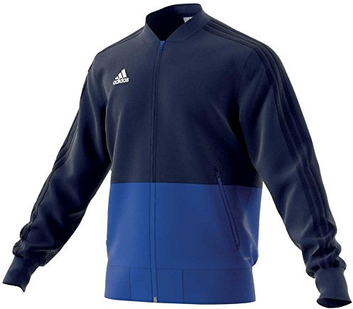 adidas Kinder Trainingsjacke Condivo 18, Dark Blue/Bold Blue/White, 152, CF3707