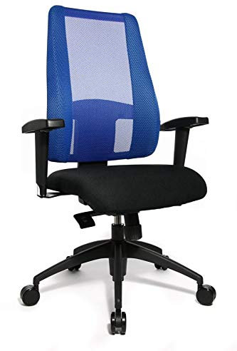 TOPSTAR Bürostuhl Lady Sitness Deluxe, schwarz/blau
