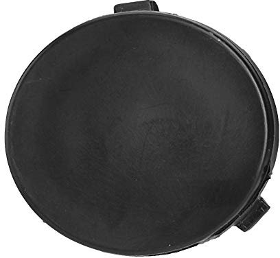 Qiilu Cubierta del ojo del gancho de remolque, parachoques delantero Cubierta del casquillo del ojo del gancho de remolque