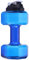 Miskall Sport-Wasserflasche mit großem Fassungsvermögen in Form Einer Hantel(Blau)
