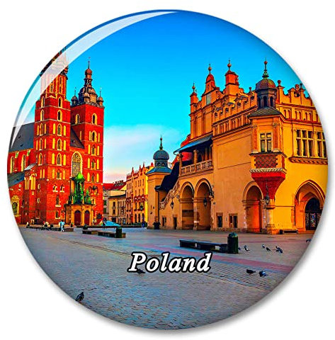 Polen Kühlschrankmagnet Dekorativer Magnet Aufkleber Reise Souvenir Sammlung Tourist Stadt Geschenk Whiteboard Küche