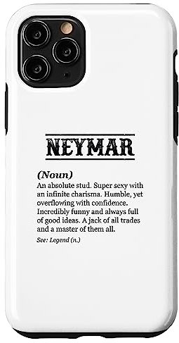 NEYMAR - Name Definition | Funny Phrase - Customized Men's Hülle für iPhone 11 Pro